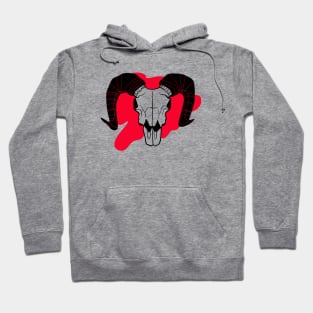 Sheep Skull Hoodie